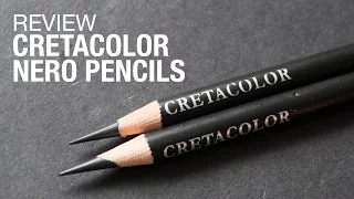 Review: Cretacolor Nero Pencil (Oil Based Charcoal)