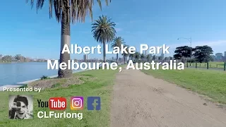 Albert Lake Park, Melbourne Australia Virtual Run