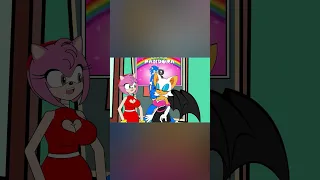 AMY Or ROUGE Is Miss Pandora | Who Is Sonic LOVE ❤️ ? #shorts