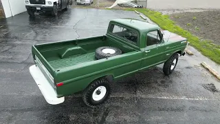 Drone Flyaround Of 1971 Ford F250 4x4 Highboy