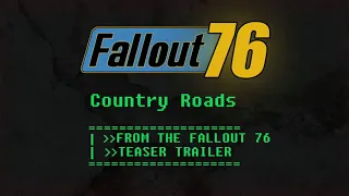 Country Roads (From the "Fallout 76" Teaser Trailer) [BHO Cover]