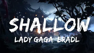 1 Hour |  Lady Gaga, Bradley Cooper - Shallow (Lyrics) (A Star Is Born Soundtrack)  | Lyrics Journey