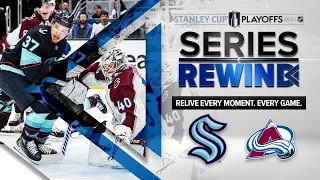 Seattle Knocks Out the Champs | SERIES REWIND | Kraken vs. Avalanche