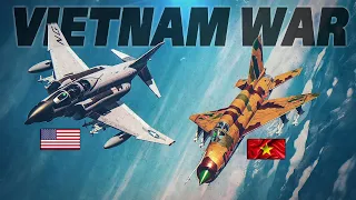 F-4 Phantom Vs Mig-21 Fishbed Dogfight | Vietnam War | Digital Combat Simulator | DCS |