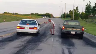 Josh 89 S10 vs Jeremy 92 foxbody