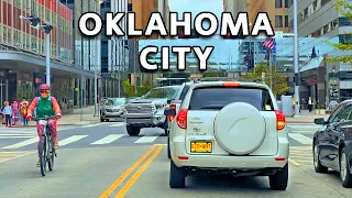 Oklahoma City 4K - Driving in Downtown Oklahoma City, Oklahoma, USA 🇺🇸