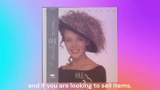 Kylie Minogue collectibles at eil.com - April 2024, Rare Vinyl Records, 7", 12", LPs