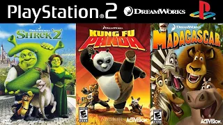 All Dreamworks Games on PS2