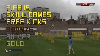 Fifa 15 Skill Game Tutorial - Free Kicks Inc. Gold