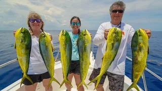 FISHING with my PARENTS! MAHI Catch, Clean & COOK! South Florida