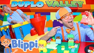 Blippi Visits LEGOLAND® DUPLO® VALLEY! | Blippi Field Trips | Building LEGO DUPLO | Learning #AD