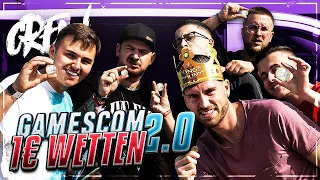 BETRUNKEN auf der Gamescom 2019 😂😱 Crew 1€ Wetten 2.0 !!
