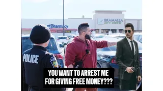 Giving out FREE MONEY to people in need GONE WRONG (MUST WATCH)