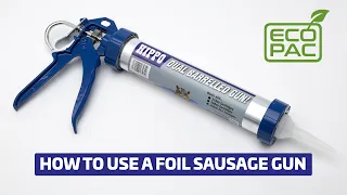 How To Use a Foil Sausage Gun | Hippo ECO-PAC