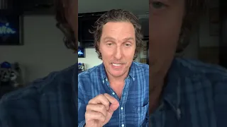 Matthew McConaughey accept Leo's ALL IN CHALLENGE