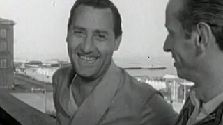 Alberto Sordi e Carlo Mazzarella...sul set