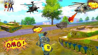 OMG! Combat Drone killed Campers Squads🔥 | M202 PRO vs Tank Revenge Kill | Day-26