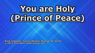 You are Holy (Prince of Peace) - Michael W. Smith - Lyrics