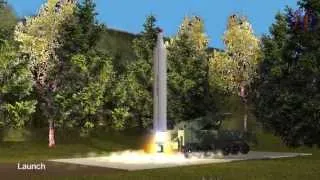 3D Model: North Korean BM-25 Musudan Ballistic Missile
