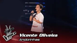 Vicente Oliveira - "Andorinhas" | Prova Cega | The Voice Kids Portugal