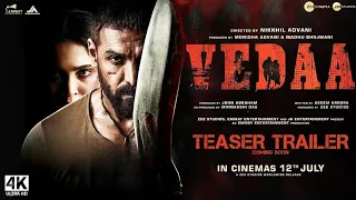 Vedaa | Official Teaser | John Abraham | Sharvari Wagh | Tamannaah Bhatia