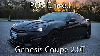 Genesis Coupe 2.0T POV Drive