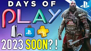 PlayStation DAYS OF PLAY 2023 Starting SOON?! + Great New PS4/PS5 SALE New Games CHEAPER