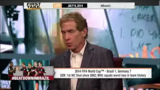 Germany Embarrasses Brazil!     ESPN First Take