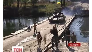 Сьогодні танки покинуть передову на Луганщині