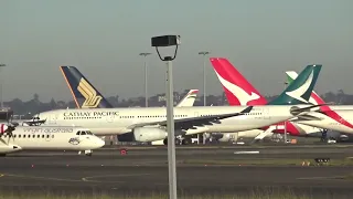 Sydney Airport-  August morning mix August 2019