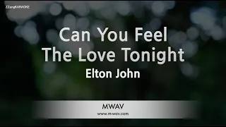 Elton John-Can You Feel The Love Tonight (Karaoke Version)