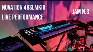 Novation 49 Mk3 live performance