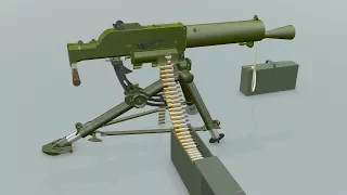 Schwarzlose machine gun 1912
