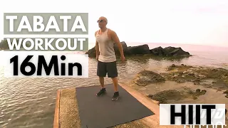 Tabata Workout 16 min / 30 10 / Interval training