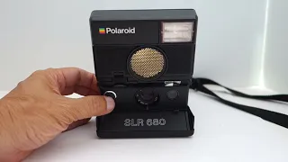 testing Polaroid SLR 680