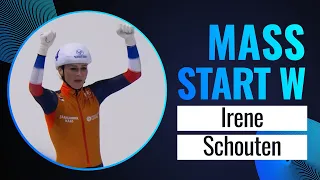Irene SCHOUTEN (NED) | Gold | Mass Start Women | Calgary 2024 | #SpeedSkating