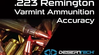 Desert Tech Munitions 223 Accuracy Test | Desert Tech