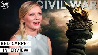 Kirsten Dunst on Civil War's importance, shooting the film and her secret to getting into character