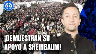 Realizan evento para Claudia Sheinbaum en Ecatepec... pero sin Sheinbaum