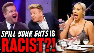 James Corden Spill Your Guts Deemed Racist?! - This Is So STUPID - Andy Rant