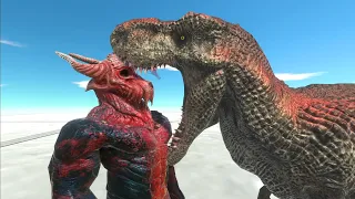 Kozarog The Demon VS ALL Dinosaurs - Animal Revolt Battle Simulator