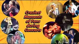 CRAZIEST Moments: Fans Jumping On Stage During Concerts!
