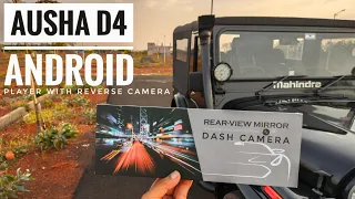 Ausha D4 android dashcam | Mahindra Thar
