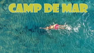 Camp de Mar Swimming. Mallorca best beaches. Andratx Mallorca.