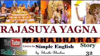 Mahabharat in Simple English | Story 32 | RajasuyaYagna | Shruthi Bhushan |  Simple Sentences