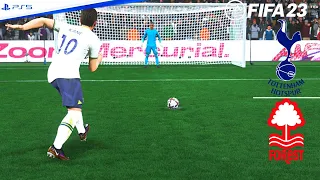 FIFA 23 | Tottenham vs Nottingham Forest🔥 | Premier League Penalty Shootout [PS5 4K HDR]  #fifa23