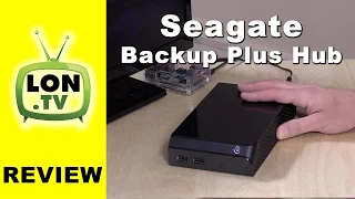 Seagate Backup Plus Hub Review - Hard Drive with Built in USB 3.0 Hub !