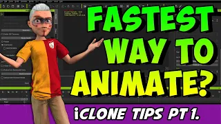 How to animate in iClone