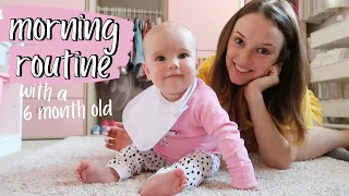 REAL Morning Routine with a 6 Month Old | LottieJLife