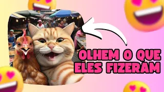 "A Fofura dos Bichinhos: Gatinhos, Ratinhos, Cãozinhos e Mais!"